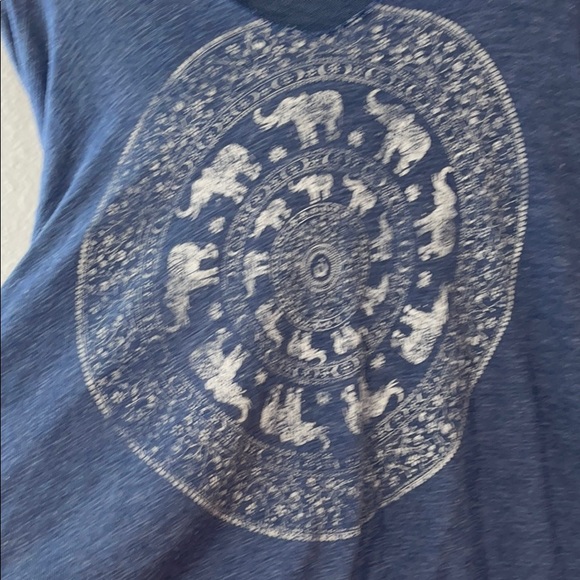 Navy Urban Outfitters long Sleeve shirt - Picture 3 of 5